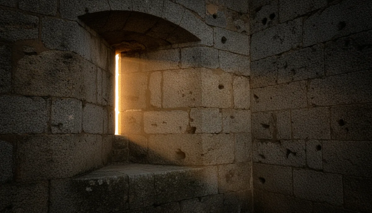 Meurtrière de château fort : définition, types et rôle défensif